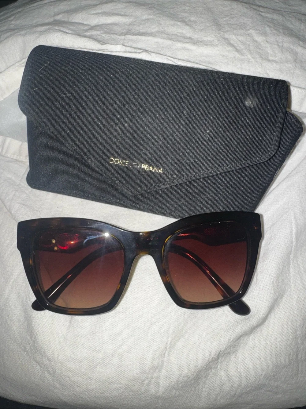 Dolce & Gabbana Women’s Tortoiseshell Cat-Eye Sunglasses - Brown Lenses